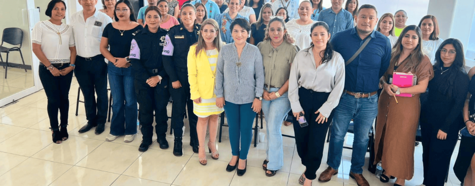<a href="articulo.aspx?id_articulo=D26C561F-A7E0-4ED0-A45F-5008E3A45471"><label>Reunión de trabajo interinstitucional con Enlaces, para el seguimiento de Órdenes de Protección</label> <small>18/03/2025</small> <span class="diagonal">  /  </span><i>Alerta de Violencia de Género</i></a><a href="articulo.aspx?id_articulo=D26C561F-A7E0-4ED0-A45F-5008E3A45471"><span>Reunión de trabajo interinstitucional con Enlaces, para el seguimiento de Órdenes de Protección que se dictan a favor de Víctimas de Violencia de Género, atendiendo a la medida 4 del Programa de Trabajo del...</span></a>