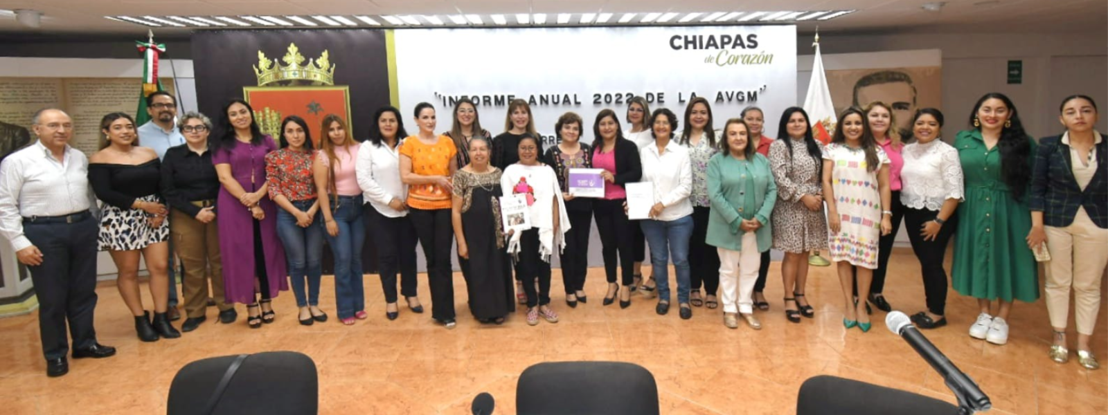  Informe Anual de Cumplimiento de la AVGM para el Estado de Chiapas 2022